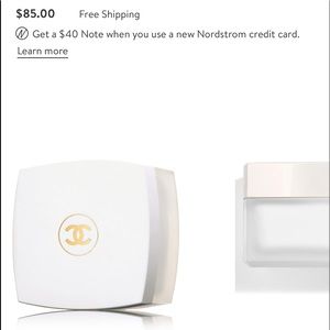 Chanel mademoiselle body cream